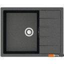 Кухонные мойки Berge BR-6502 + Like F8007122 (черный)