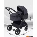 Детские коляски и аксессуары Rant Basic Roller RA161 (2 в 1, grey)