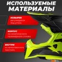 Мотошлемы LS2 MX1299 (MX437) Fast Evo Roar (L, черный/зеленый)