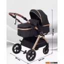 Детские коляски и аксессуары Rant Basic Roller Gold RA161 (2 в 1, black)