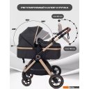 Детские коляски и аксессуары Rant Basic Roller Gold RA161 (2 в 1, black)