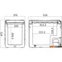 Автохолодильники, термобоксы, термосумки Alpicool NL50 (12/24, без адаптера 220В)