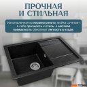 Кухонные мойки Saniteco Fama (черный)