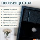 Кухонные мойки Saniteco Fortis (черный)