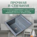 Кухонные мойки Saniteco Fortis (графит)