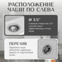 Кухонные мойки Saniteco Rosa (серый)