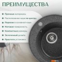 Кухонные мойки Saniteco Nova (графит)
