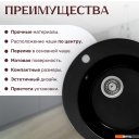 Кухонные мойки Saniteco Linea (оникс)
