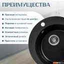 Кухонные мойки Saniteco Linea (черный)