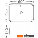 Умывальники Aquatek AQ5506-MB (матовый черный)