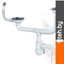 Кухонные мойки Marblan Duas (гранит, с сифоном)