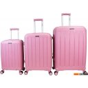 Чемоданы, сумки-тележки Mironpan 11197-2 (S, пыльно-розовый)