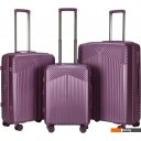 Чемоданы, сумки-тележки Mironpan 11272 (L, сиреневый)