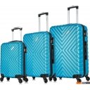 Чемоданы, сумки-тележки L'Case New-Delhi BCP-1205 7468 (S, светло-синий)