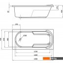 Ванны Berges Wasserhaus Lumbo 150x75 050004 (с каркасом)