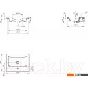 Умывальники Cersanit Como 50 S-UM-COM50/1-w + 63020