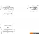 Умывальники Cersanit Como 50 S-UM-COM50/1-w + 63037