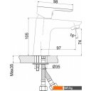 Умывальники Cersanit Calla 54 S-UM-Cl/1-w + 63030
