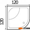 Ванны River 120/120/55 (без экрана)