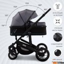 Детские коляски и аксессуары Sweet Baby Amare GL 2в1 (серый)
