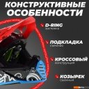 Мотошлемы LS2 MX437 Fast 2 Mini Starmaw (S, черный)