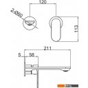 Смесители Fashun A1185-7 (черный)