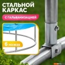 Батуты Sundays Favorite Premium 8FT (голубой, с сеткой, с лестницей)