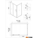 Душевые кабины Niagara NG-62-10A 100х195