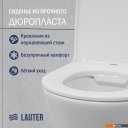 Унитазы Lauter Longer 2110822 + GROHE Rapid SL 38772001 с кнопкой (прямоугольная, хром)
