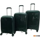 Чемоданы, сумки-тележки Mironpan 23107 (M, темно-зеленый)