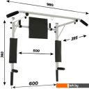 Силовые тренажеры Absolute champion Aktiv Прогресс разборный АЧ 9966 (белый/черные ручки)
