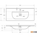 Умывальники BelBagno BB-8099-3-90