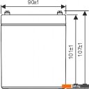 Аккумуляторы для ИБП WBR HR1221W F2