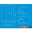 Душевые кабины Водный мир ВМ8137 L 100x80