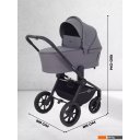 Детские коляски и аксессуары Rant Flex 3в1 RA077 (графит)