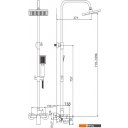 Душевые системы и гарнитуры Lauter Rain 21CK505С-S2124