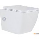 Унитазы Roxen Cube bidet в комплекте с инсталляцией StounFix Dual Fresh 6 в 1 968439 (кнопка: сатин)