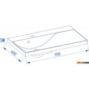 Умывальники Lauter Из искусственного мрамора Eva