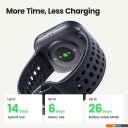 Умные часы и браслеты Amazfit Bip 6 (титановый, с светло-серым силиконовым ремешком)