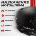 Мотошлемы LS2 FF908 Strobe II Solid (XS, матовый черный)