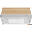 Вытяжки Elikor Фарм 90H-650-E3D (нержавеющая сталь/дуб неокрашенный)