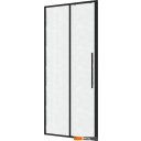 Душевые кабины Niagara Nova NG-84-L13CHB 130x195 (черный матовый/шиншилла стекло)