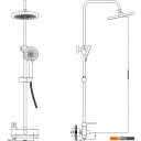 Душевые системы и гарнитуры Lauter Brook 21CK691C-24