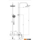 Душевые системы и гарнитуры Lauter Shower 21CK198C-58