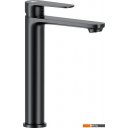 Умывальники Lauter 21571 + Moon 21СК8691BS с сифоном 21635B (черный матовый)