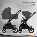 Детские коляски и аксессуары Sweet Baby Stella Plus 2в1 (темно-серый)