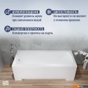 Ванны Lauter Bianca 140 21207140 (с каркасом)