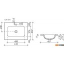 Умывальники Ceramica Nova CN7011MB