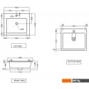 Умывальники Jaquar KUS-WHT-35601