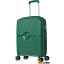 Чемоданы, сумки-тележки L'Case Doha PP04 20 (S, темно-зеленый)